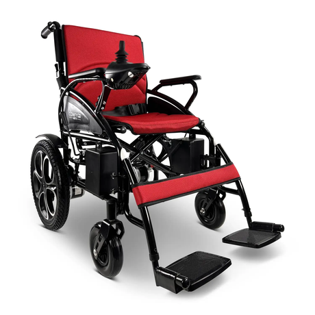 ComfyGO 6011 Mobility Chair: A sleek, foldable design paired with powerful features, making it an excellent choice for those seeking a dependable and portable wheelchair.