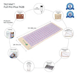 Contents of the HealthyLine TAJ-Mat™ Pro PLUS 7428 Box: InfraMat, Power Cord, Controller, and Instructional Guide