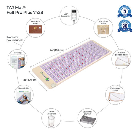 Healthy Line TAJ-Mat™ Pro PLUS 7428 | Photon PEMF InfraMat Pro®