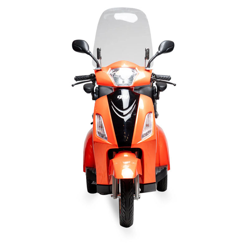 Gio Regal Mobility Scooter - Orange Front View