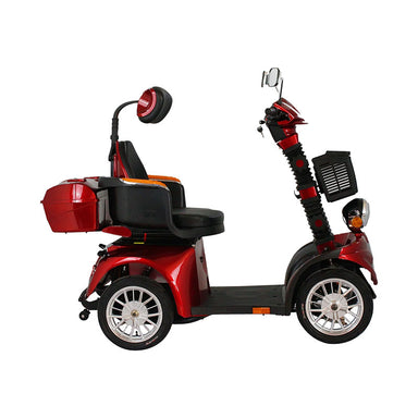 Gio Tron 4-wheeled Smart Mobility Scooter - Red Side View Right