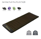 Professional-grade wellness mat with crushed gemstones for holistic therapy