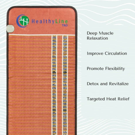 Relax and rejuvenate with the Healthy Line TAO-Mat® Small 1818's advanced therapeutic features.