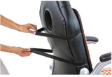 Healthy Line TAO-Mat® Chair 4018 Firm positioned on a standard office chair, showcasing its ergonomic design.