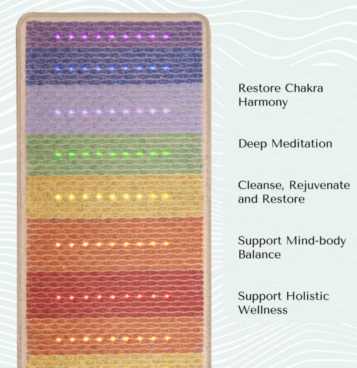 Designed specifically to help balance and cleanse the body’s chakra points.