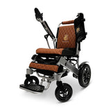 MAJESTIC IQ-8000 Remote Controlled Lightweight Electric Wheelchair Joystick Controlled Silver Frame Design